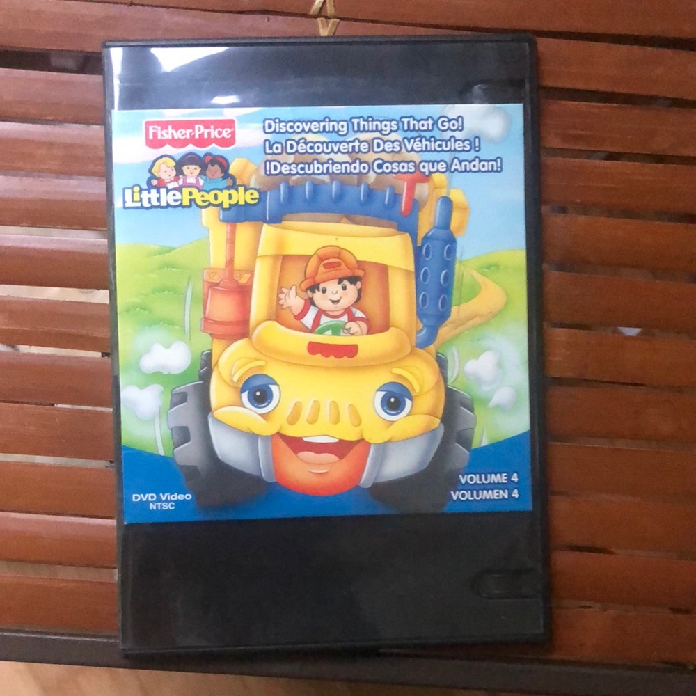 Fisher-Price Little People Discovering Things That Go DVD
